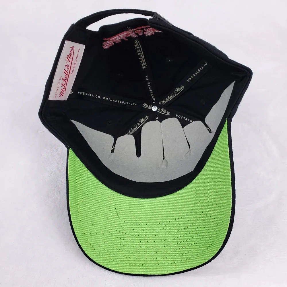 Future Atlanta Hawks‎ Mitchell & Ness NBA Dad Hat Cap BR Remix Black NWT
